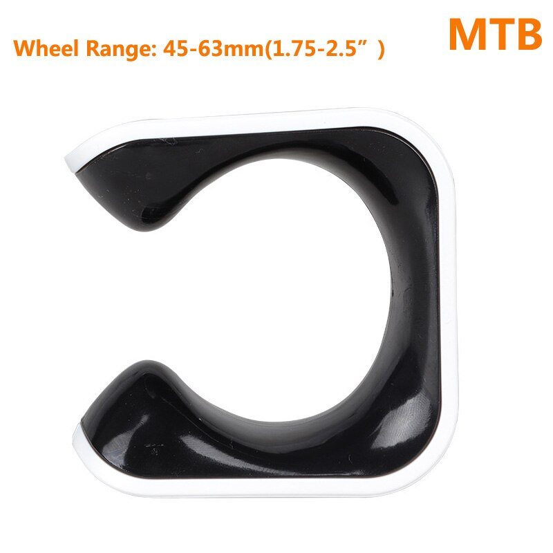 Fiets muurbevestiging haak racefiets parkeergesp draagbare wandhouder binnen verticale beugel voor racefiets: Mtb-zwart