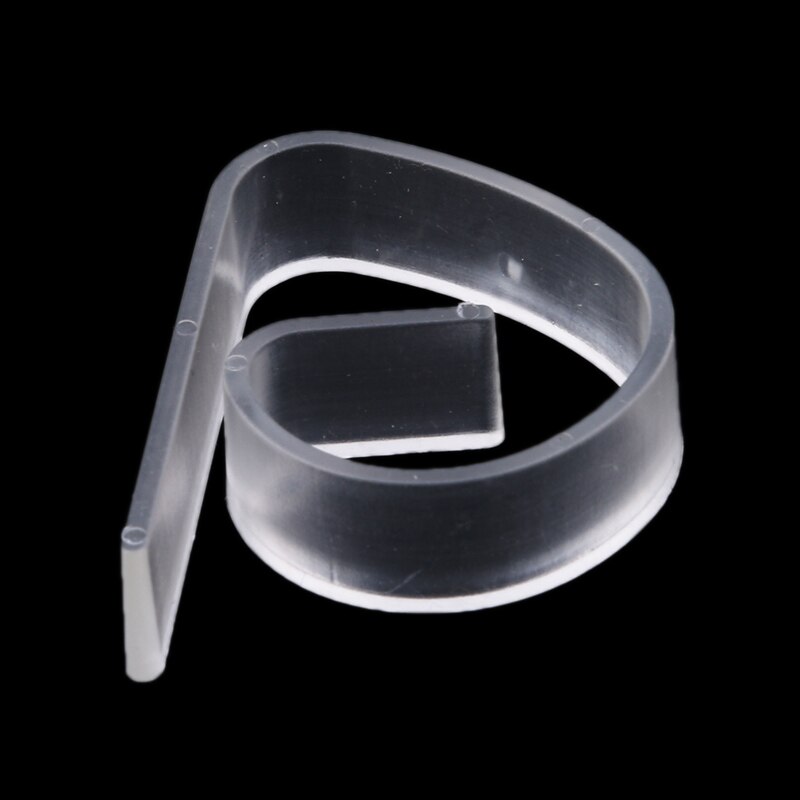 12 Stuks Plastic Tafelkleed Tafels Nuttig Clips Houder Doek Klemmen Party Picknick Wedding Prom Multifunctionele Tafelkleed Klem: Clear