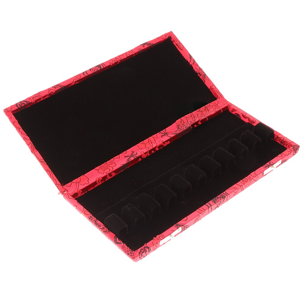 Solid Wood Reed Case Box Holder for 10 Reed Bassoon Woodwind Instrument 20 x 9.5 x 2cm