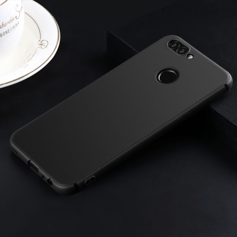 MAKAVO per Huawei Nova 2s Plus custodia 360 protezione custodia protettiva in Silicone morbido opaco per custodie per telefoni Huawei Nova 3i: For Huawei Nova 3i / Black