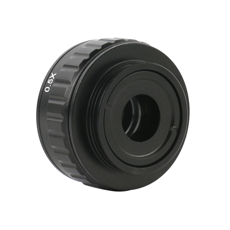 0.35X 0.5X CTV Adapter Lens Focus Adjustable 38mm Microscope Connector To C-Mount Video Camera
