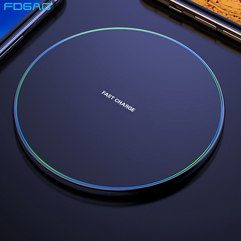 FDGAO 30W Caricatore Senza Fili per il iPhone 12 mini pro Max 11 XS XR X 8 USB-C 20W Qi veloce pad di Ricarica per Samsung S20 S10 Nota 20 10