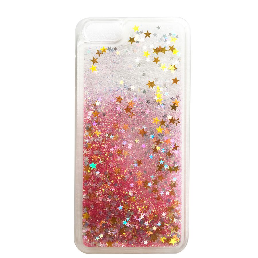 honor 7A case 5.45 " on sFor Huawei Honor 7A DUA-L22 case for honor7A Huawei honor 7A cover Liquid Glitter Soft TPU phone cases: Pink star