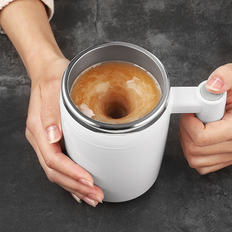 Fully Automatic Stirring Cup Charging Multi-functional Electric Coffee Cup Lazy Office Rotating Magnetic Cup Couple