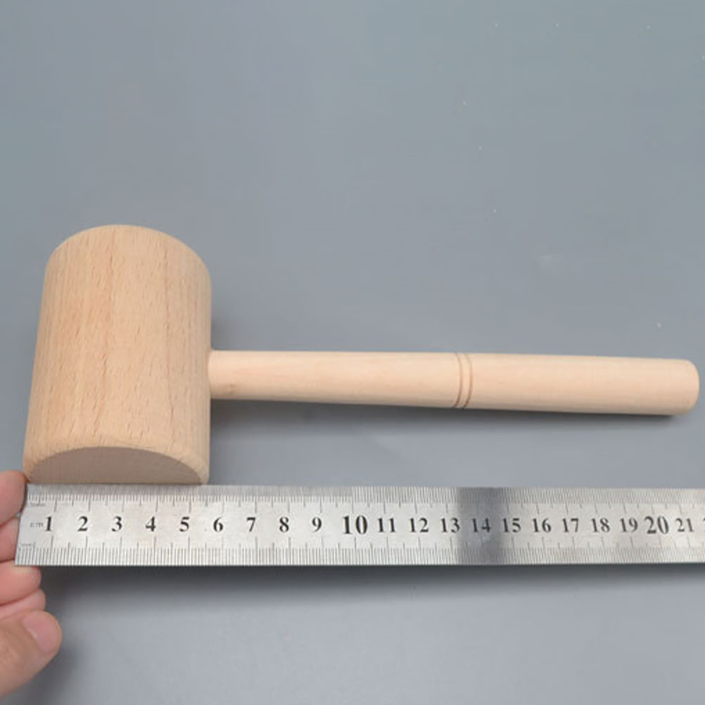 Mazo de madera para carpintería, martillo de carpintero, MAZO PARA tallado de cuero, bricolaje
