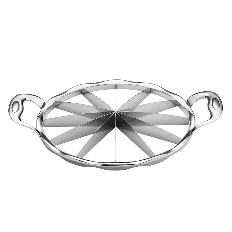 Coupe-pastèque Jumbo en acier inoxydable, coupe-segment de Melon, outil de séparation des tranches de fruits, Gadgets de cuisine