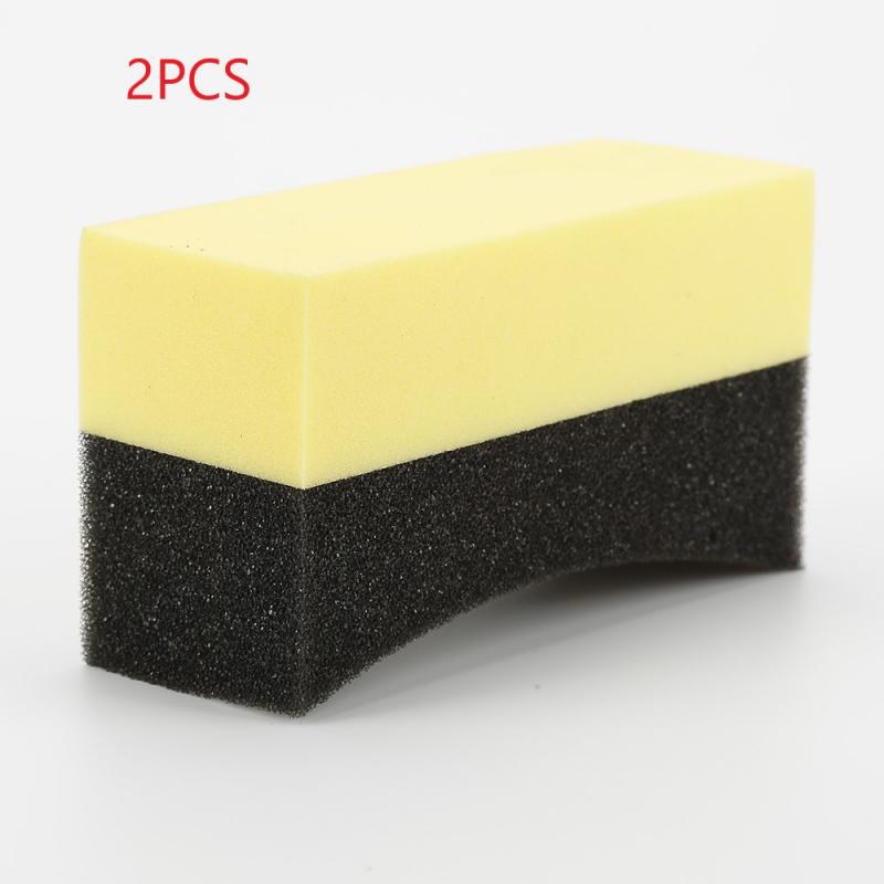 10 stk bilvask rengjøringe svamp blokk voks svamp blokk bil rengjøringsverktøy mikrofiber frotté duk polert rengjøringe: 2 stk