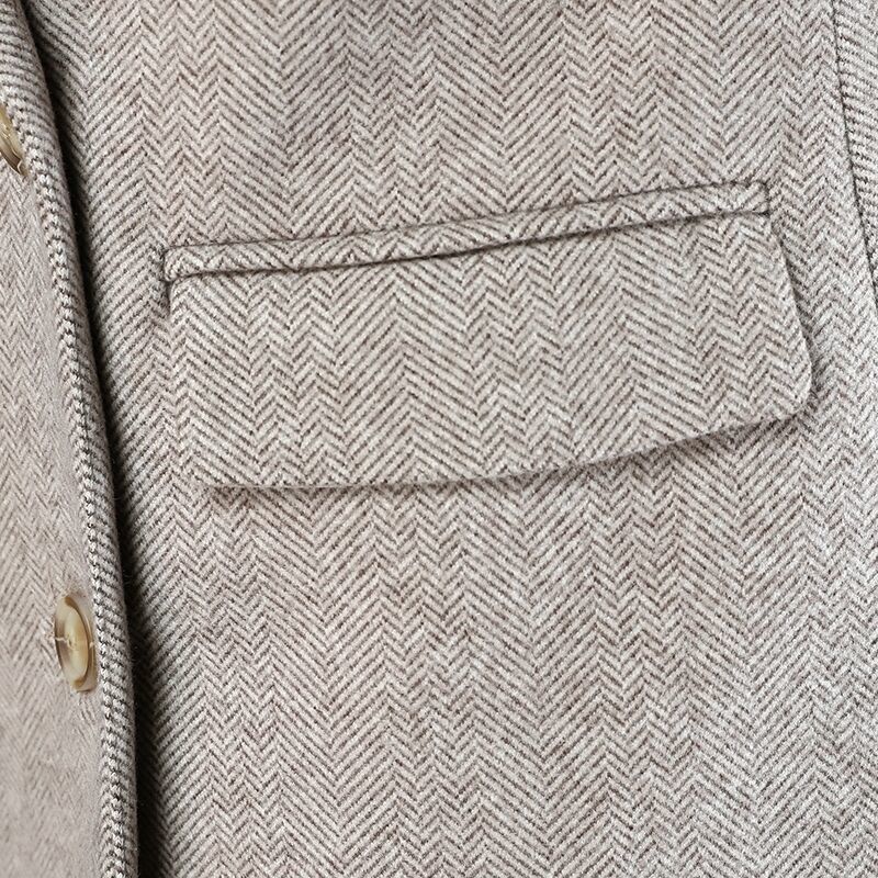 Cappotto di lana senza maniche abbigliamento donna 2022 primavera autunno nuovo gilet lungo sottile doppio petto casuale gilet femminile superiore