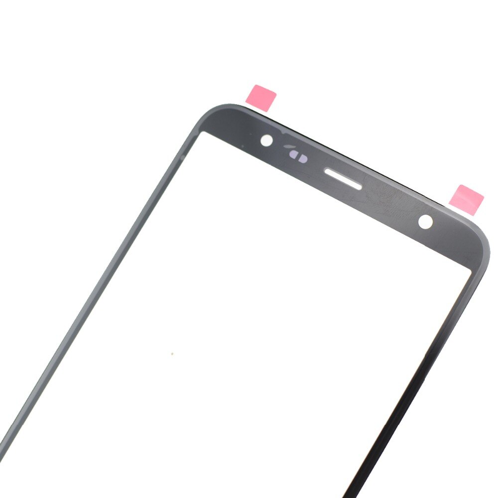 Frente de la lente de cristal para Samsung Galaxy S10E A8 A9 A7 J4 J6 Plus M20 A50 LCD Touch Panel exterior pantalla de Cristal de reparación (No LCD)