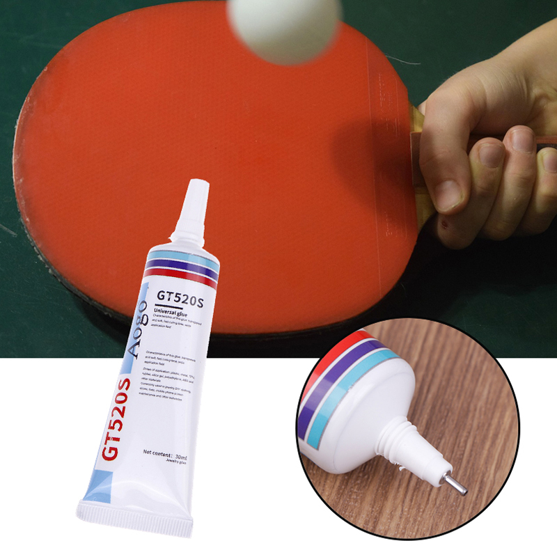 30ml lim för bordtennisracket reparation svampgummi av racket reparationslim för pingisracket förhindrar åldrande