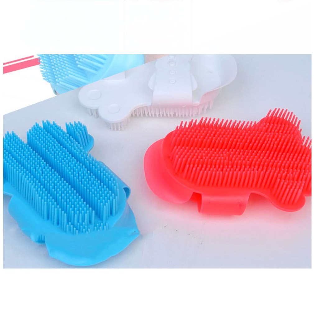 Pet Hond Kat Bad Borstel Kam Rubber Handschoen Haar Bont Grooming Masseren Massage Mit Huisdier Douche Hond Borstel