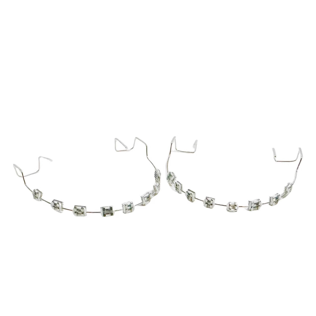 NIGF Dental Acryl Organizer Houder voor Orthodontische Ronde/Rechthoekige Boogdraden Case