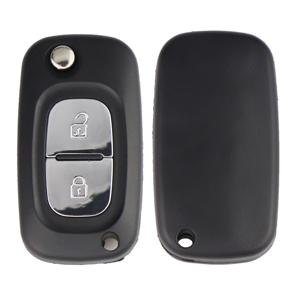 XNRKEY – coque de clé télécommande pliable, 2/3 boutons, pour Renault Clio Scenic Megane III Vivaro Movano, contrôleur de la circulation, Kangoo