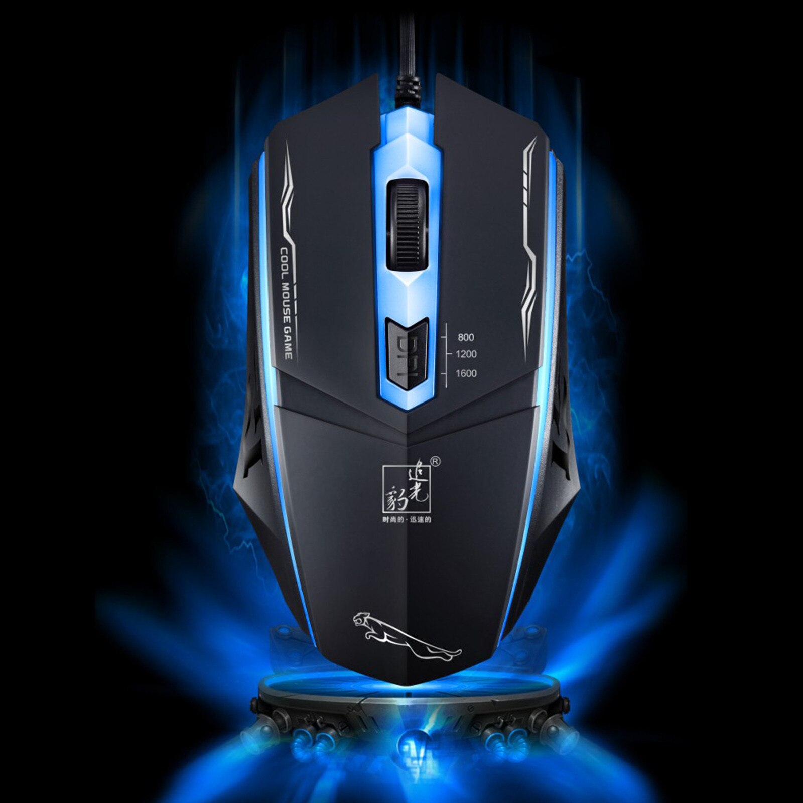 Wired USB Optical Glowing Gaming Mouse Computer Home Office Universal Mouse Computer Suitable for all kinds of PC-side games