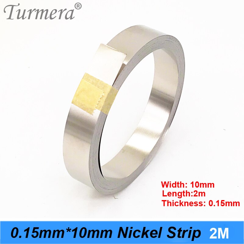 Turmera 32650 32700 Lifepo4 Battery Storage Box with 1x4 Bracket for 12V 7Ah Uninterrupted Power Supply and E-bike Battery Use: 0.15mm x 10mm Nickel