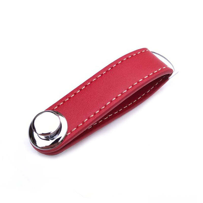Car Key Pouch Bag Case Wallet Holder Chain Key Wallet Ring Collector Housekeeper Pocket Key Organizer Smart Leather Keychain: green