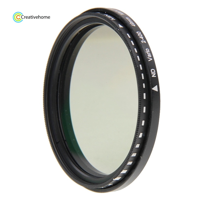 37mm /43mm/46mm/55mm/86mm/40.5mm/95mm/105mm ND Fader Neutral Density Adjustable Variable Filter, ND2 to ND400 Filter