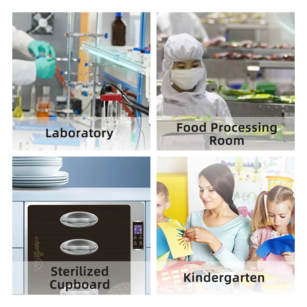 High Ozone &amp; Ozone Free Quartz Ultraviolet Germicidal Lamp Tube Uv Sanitizing Light Tubes Uvc Germicidal Lamp 8W 10W 15W