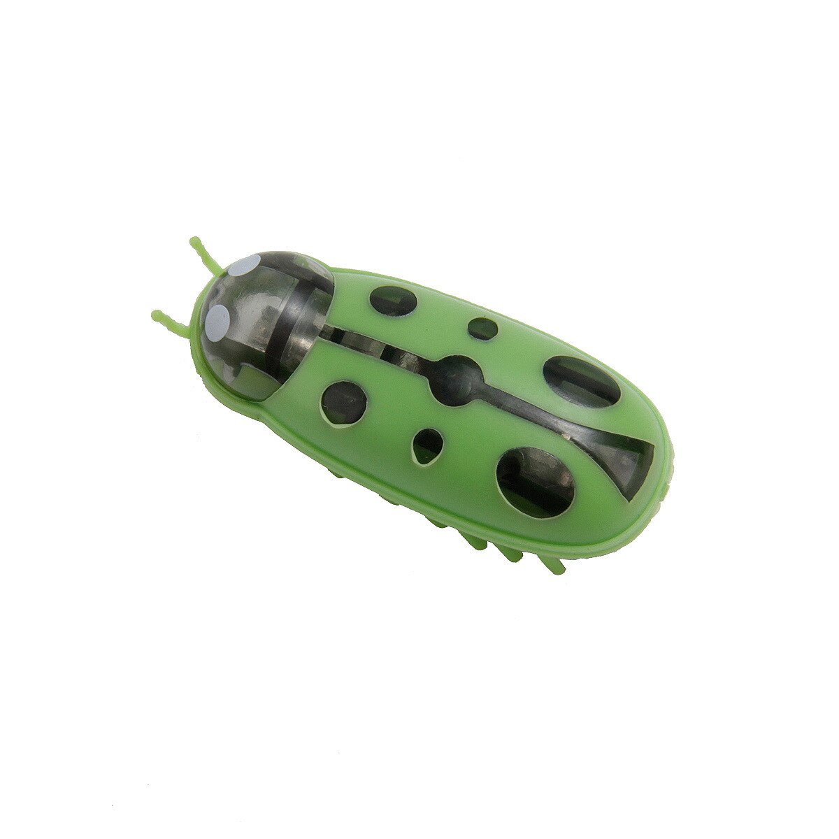Jouet électrique à bascule automatique pour animal de compagnie, jouet à piles, amusant et vibrant, disponible en plusieurs couleurs: Ladybug Green Black