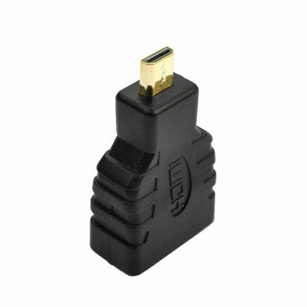 Raspberry Pi 4 Model B Adapter Converts HDMI Cables to a Micro HDMI Connection with Durable Black PVC Outer Layer