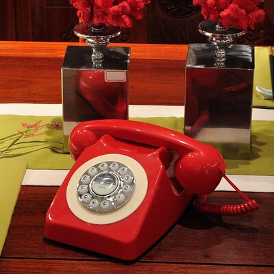 Beste europeiske antikke vintage telefoner med ledning telefoner gammel amerikansk retro hjem fasttelefon