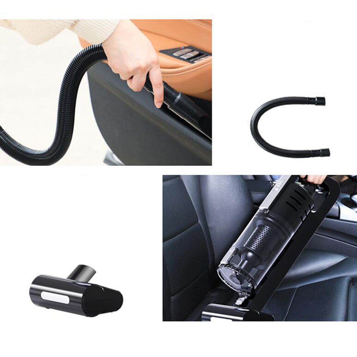 4500kpa 60W Multifunction Powerful Handheld Car Home Vacuum Cleaner Corded Wet/Dry Strong Suction Dust Cleaning