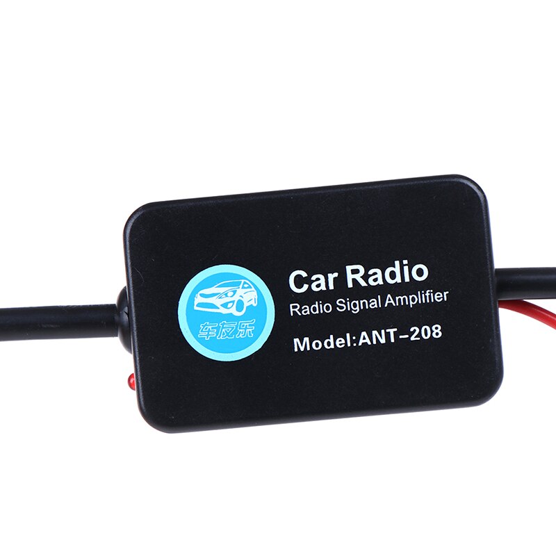 12V Auto Radio Fm Antenne Signaal Amp Versterker Booster Voor Mariene Auto Voertuig Boot 330Mm Fm Versterker