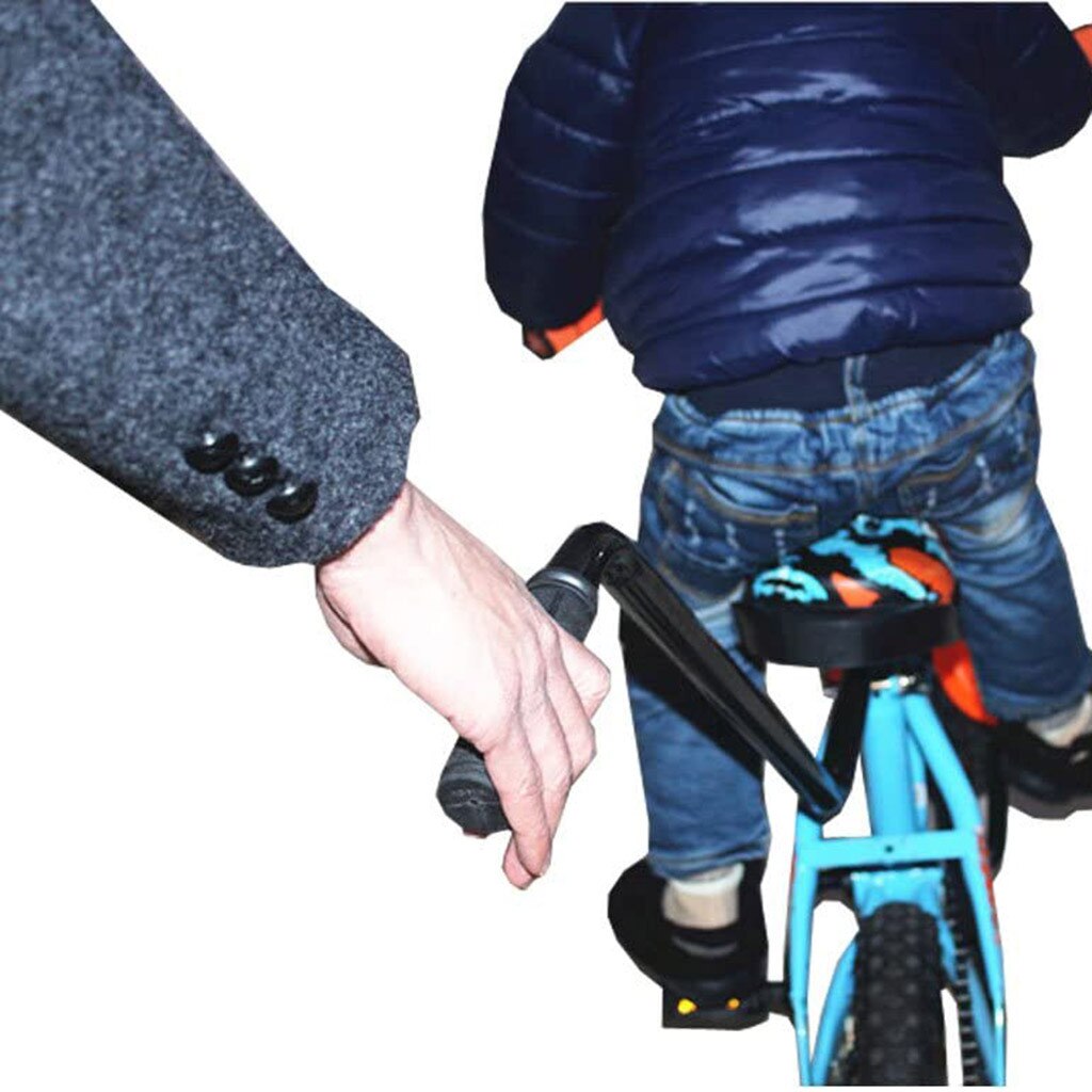 Bike Trainer Bicycle Trainer Children Cycling Bike Safety Balance Push Handle Bike Training Handle For Kids Learning Bike