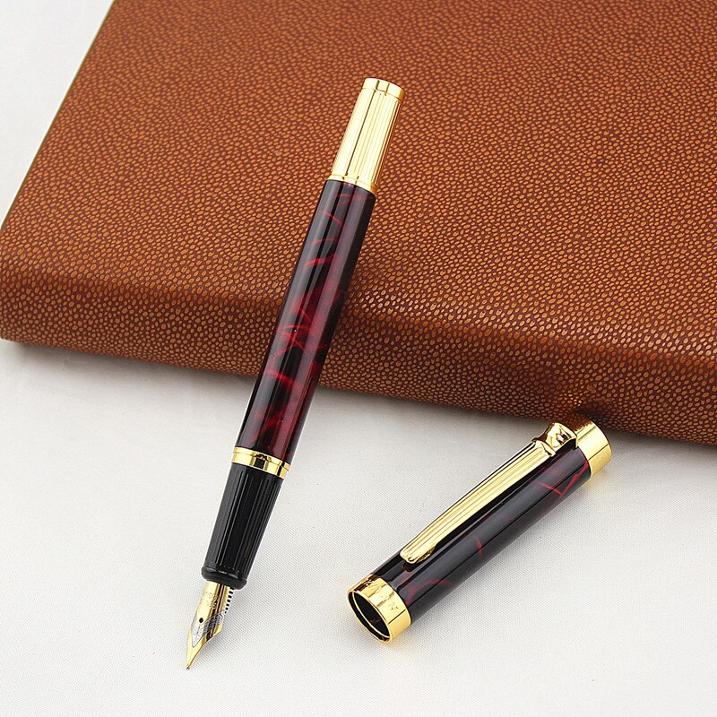Ink Penna stilografica luxury Fountain pen ink pen nib Stationery Iraurita 0.5mm caneta Stylo plume 03828: U