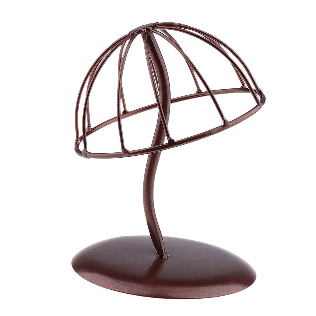 Support de chapeau en métal robuste et autoportant, présentoir de rangement de bonnet, de boule de fil, de perruque, pour la maison, Salon, boutique
