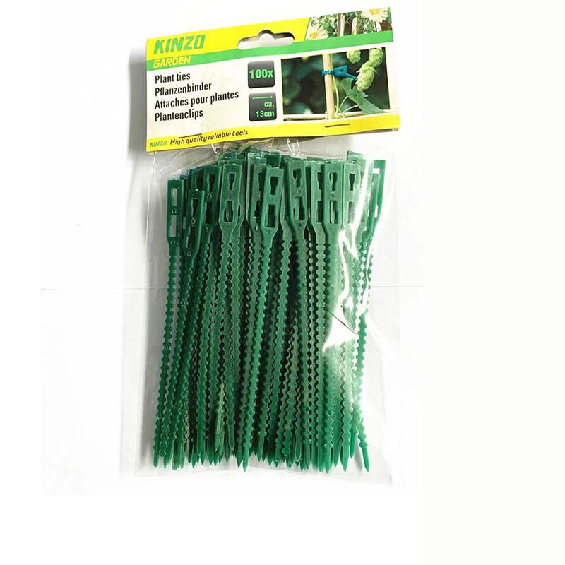 Tree Ties Adjustable Plant Ties Garden Ties Flexible Plant Cable Ties for Supporting Rose Shrub Plants Tree Strapping 50/100pcs: 17cm 100pcs