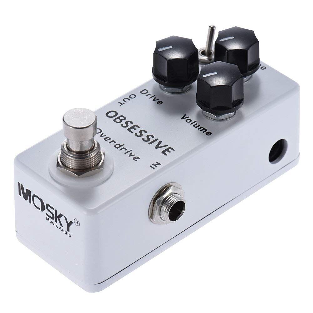 Mosky Obsessive Compulsive Drive OCD Overdrive Guitar Effect Pedal &True Bypass