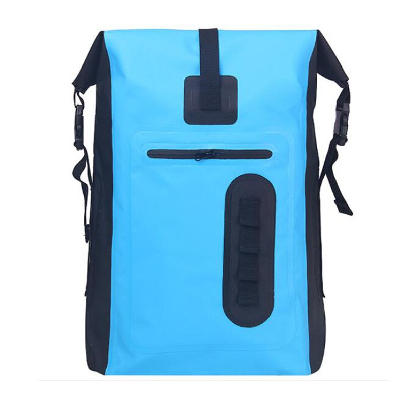 Waterproof Backpack Sack Roll-Top Closure Outdoor Dry Bag Lightweight for Kayaking Rafting Floating River Tracing SailingFishing