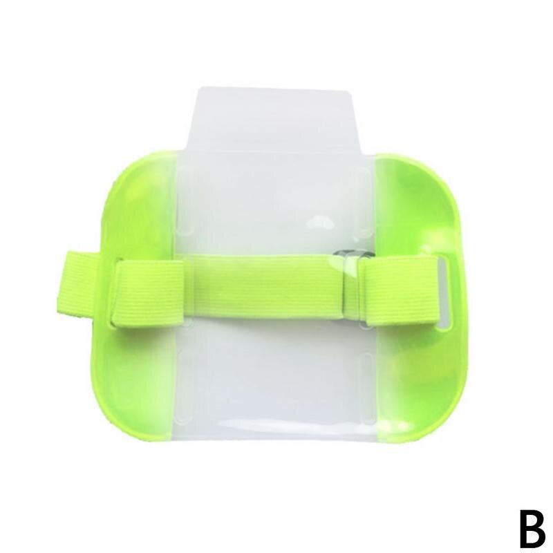 Elastisk armbånd id-badgeholder foto armbånd kredit pvc-kort remkasse kortholder id justerbar elastik  i7 g 6: Hdq 3044b