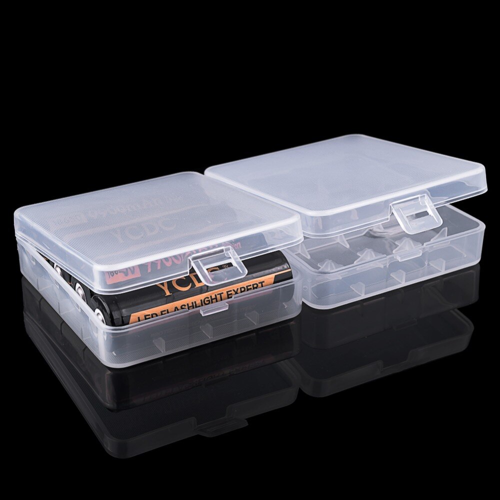 Hard Plastic 18650 Batetry Opbergdoos Geval Houder Voor 2X4X18650 4xAA 4x Aaa Oplaadbare Batterij Bescherming container