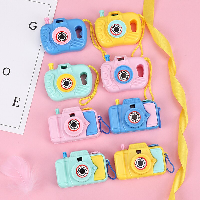 Cartoon Cartoon Simulation 9 Light Patterns Projection Camera Projection Kid Educational Toys Children Random color DS29