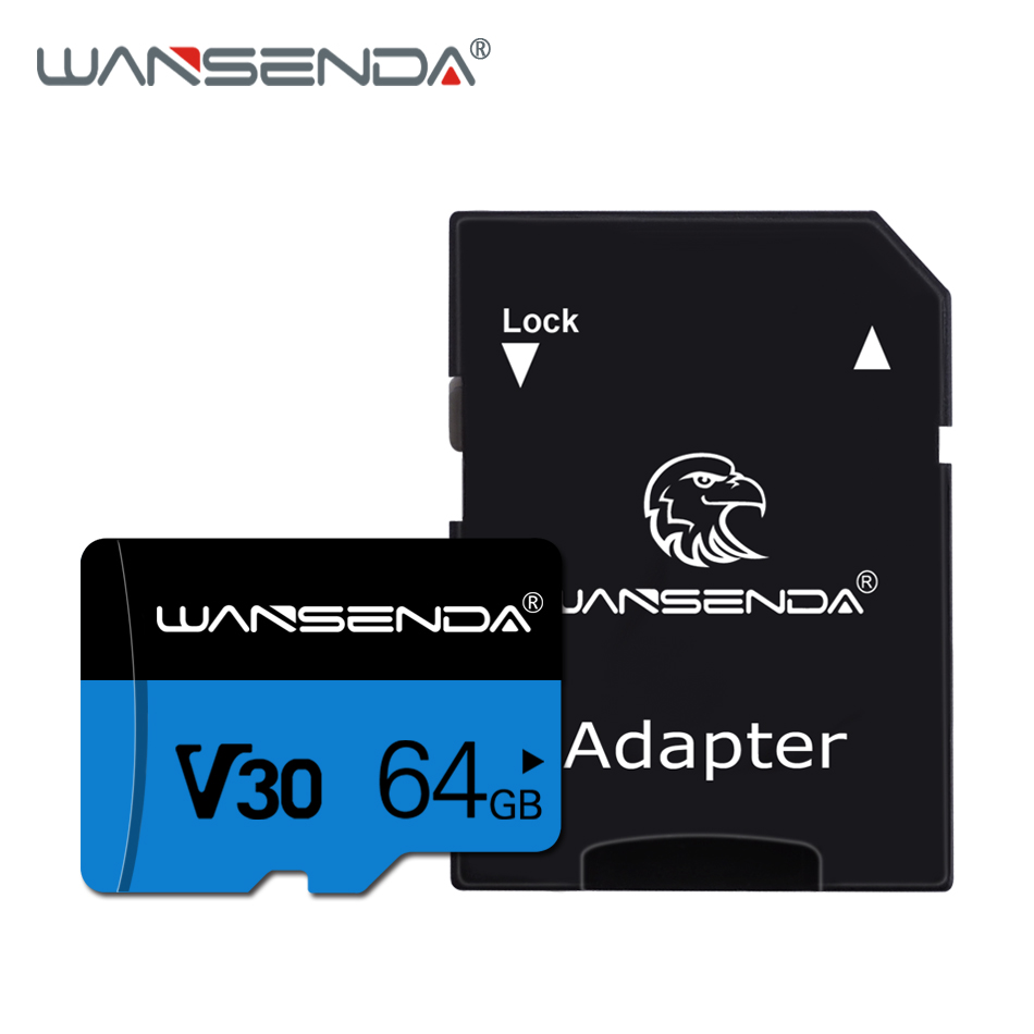Wansenda Micro-Sd-kaart 4Gb 8Gb 16Gb 32Gb 64Gb 128Gb Geheugen tf-kaart Voor Smartphone Tablet Gratis Sd Adapter