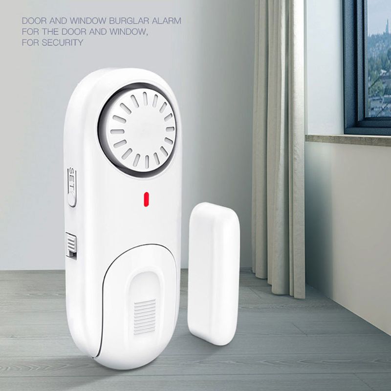 Home Guard Tegen Diefstal Alarm Deur Magnetische Standalone Elektronische Draadloze Kleine Sensor Alarm Security