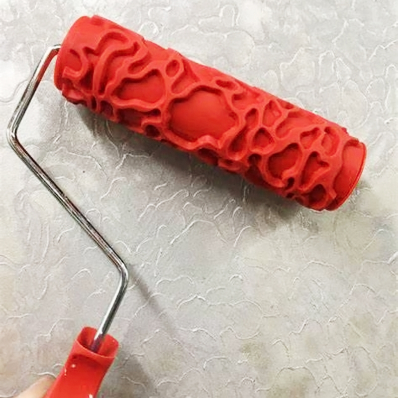 Convenient Embossed Paint Roller Decorative Paint Roller Wall Painting Runner Wall Decoration DIY Texture Painting Tool