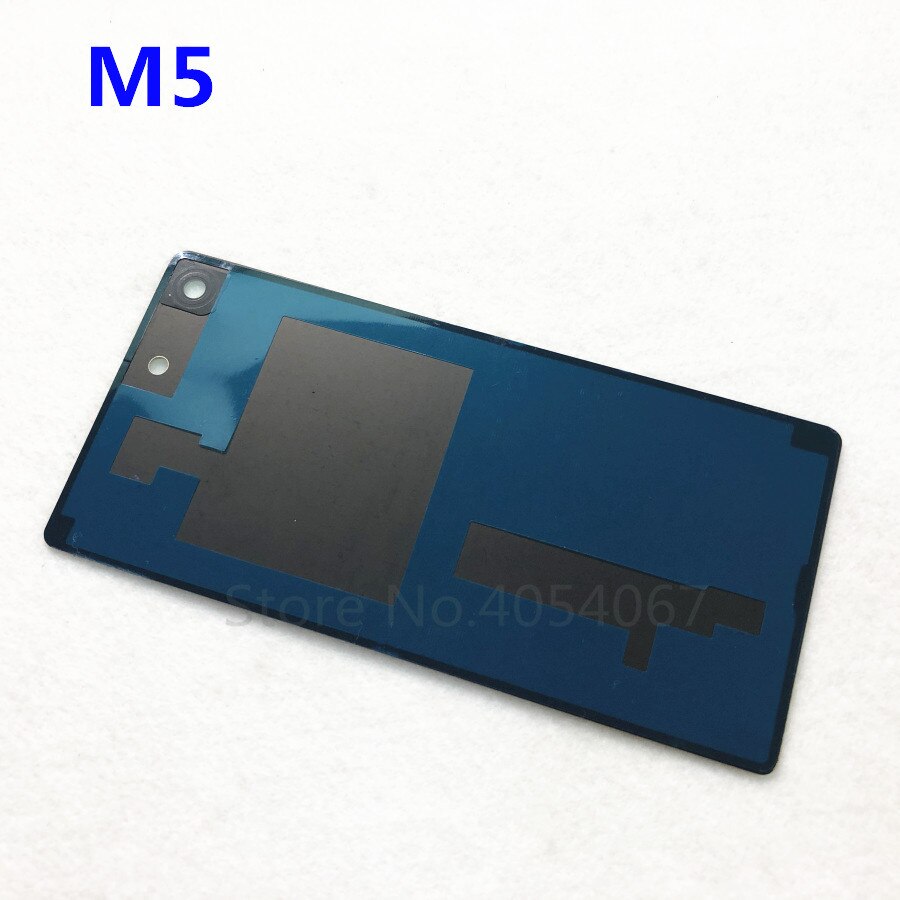 Hinten Glas Abdeckung Gehäuse Batterie Tür für Sony Xperia M5 E5603 E5606 E5653 Ersatz Teile Zurück Tür Fall Abdeckung