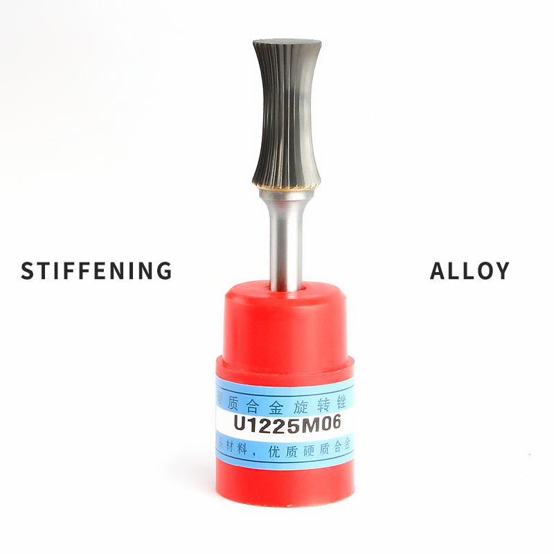 Tête de sculpture rotative en métal type U, outil de forage Concave et incurvé, fraise en acier au tungstène, tête de sculpture sur bois