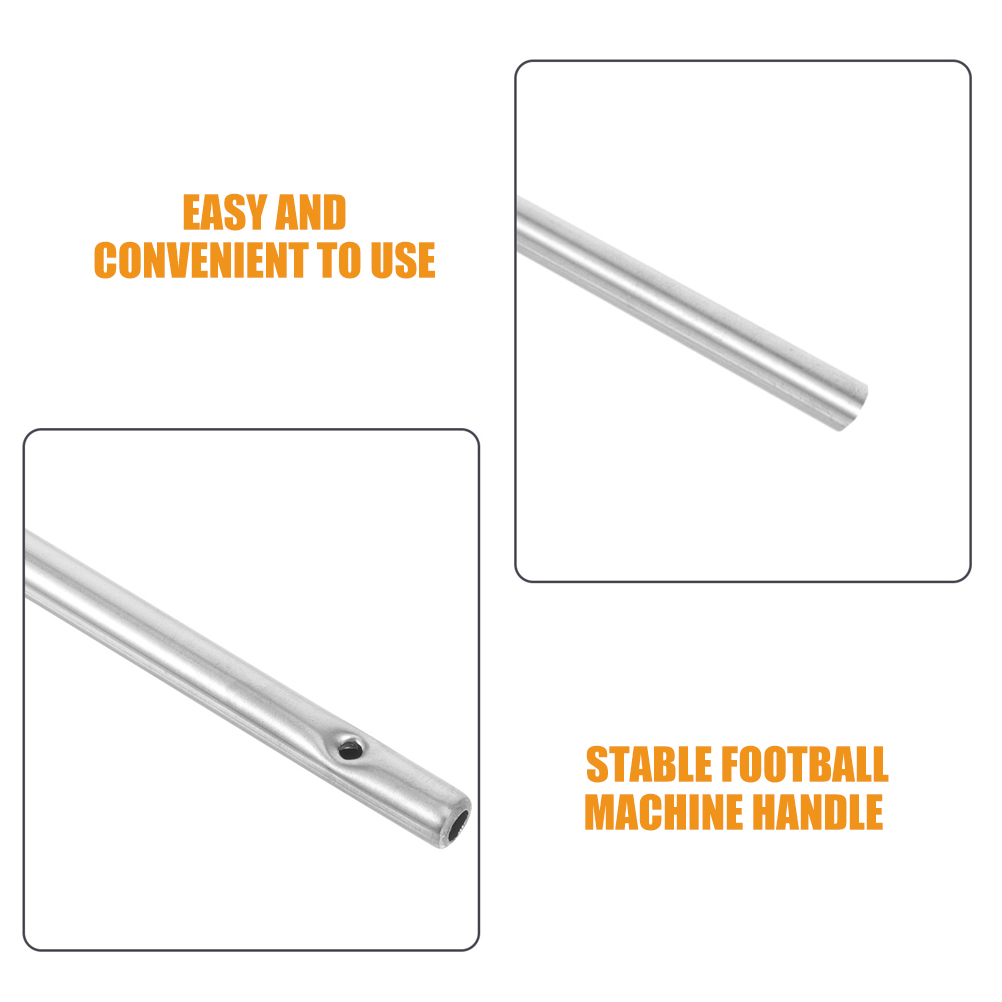 Metalstang med 6mm diameter bordfodbold betjeningsstang bordfodboldbord tilbehør fodboldmaskine del underholdning