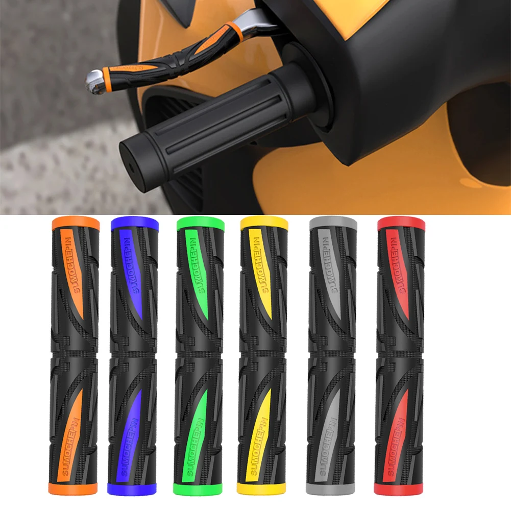 1Pair Motorcycle Handgrip Environmental rubber Motorbike Brake Clutch Lever Cover Handlebar Grips Motorcycle Handgrip Guard
