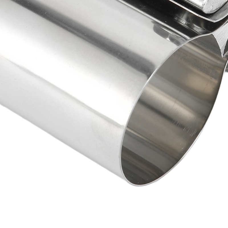 Uitlaatpijp Connector Uitlaatpijp Uitlaatspruitstuk Band Klem Rvs Butt Joint Universal Voor Uitlaten Down Buizen