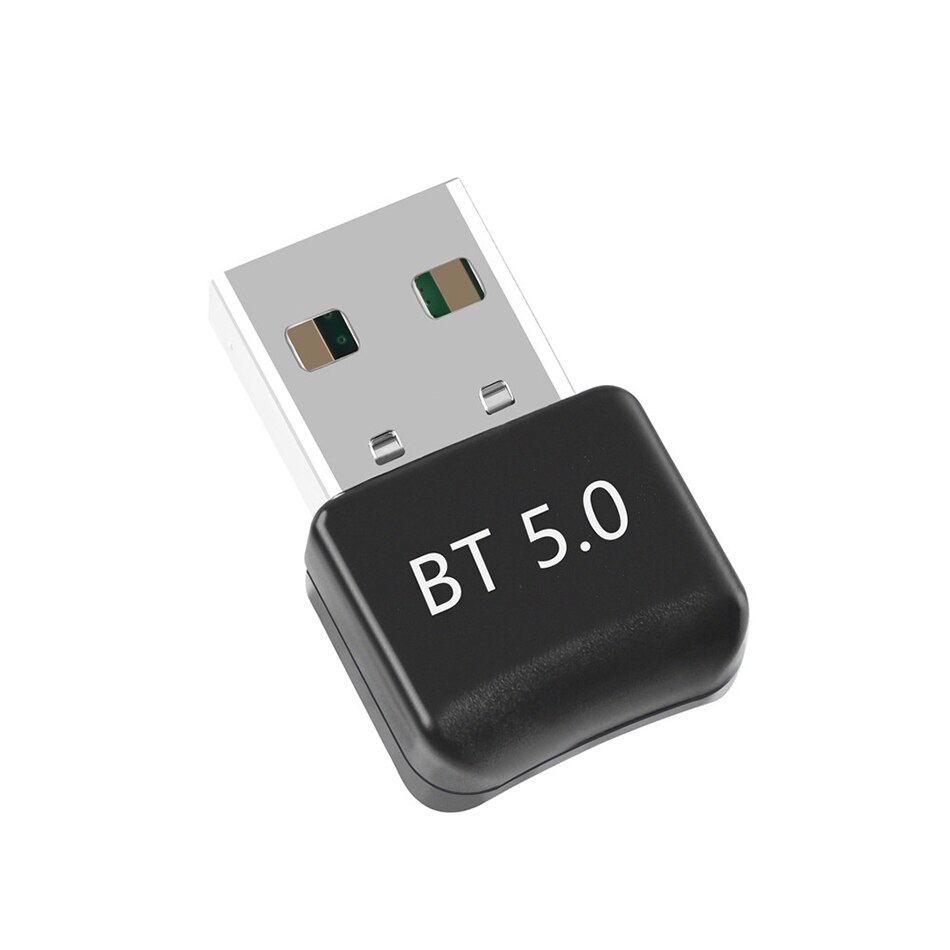 Creacube-Adaptador inalámbrico USB Compatible con Bluetooth 5,0, Adaptador Dongle, receptor de música, transmisor para PC Win 7 8 10: No Packing No CD