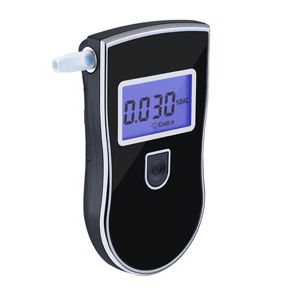 AT-818 Portable Handheld Digital Display Alcohol Breathalyzer Tester Detector: Default Title