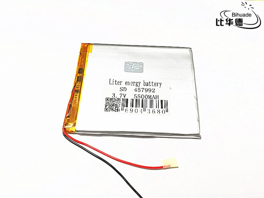 1pcs/lot 3.7V 5500mAH 457992 Li-ion Polymer lithiumion battery for 7 8 9 inch tablet PC D70pro