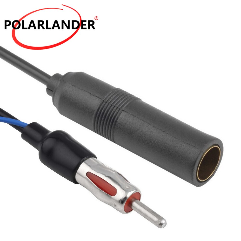Polarlander Car FM/AM Stereo Radio Inline Antenna 12-24V Booster Signal Amp Amplifier Antena de amplificador