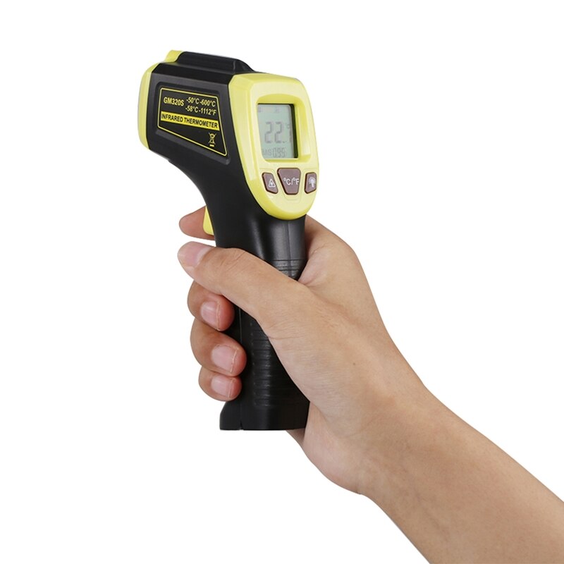 600℃ /1112℉ Pyrometer GM320S Infrared High Temperature Thermometer Industry