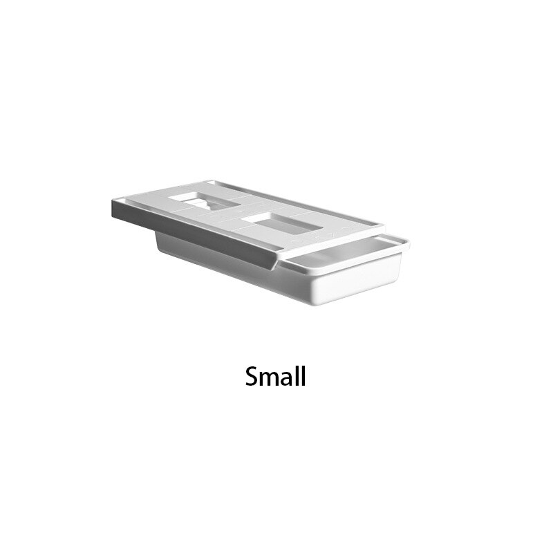 Verborgen Lade Desktop Storage Pen Dia Pull Out Organizer Lijm Opslag Stok Op Plank Set Voor Kantoor Kamer Keuken Badkamer: Small